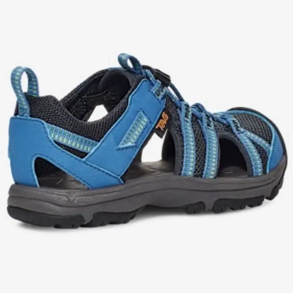 NEW TEVA Manatee Hiking Scandals / Water Shoes Size 1 Blue / Green - 1019403C